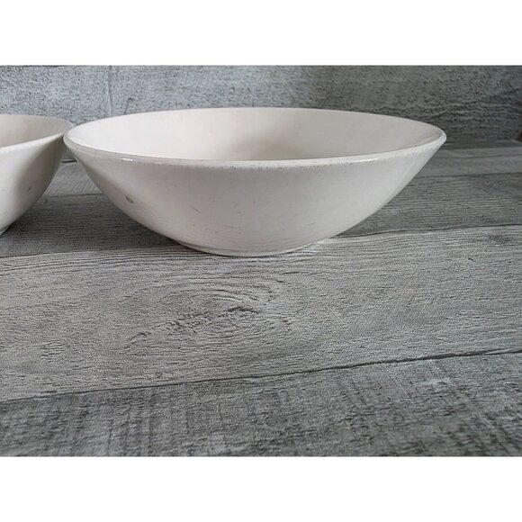 Set Of 2 Vintage Steubenville Fairlane Pottery Bowls Floral 6-Inch USA - Picture 2 of 6